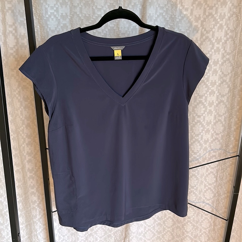 Eddie Bauer V-Neck Active Top